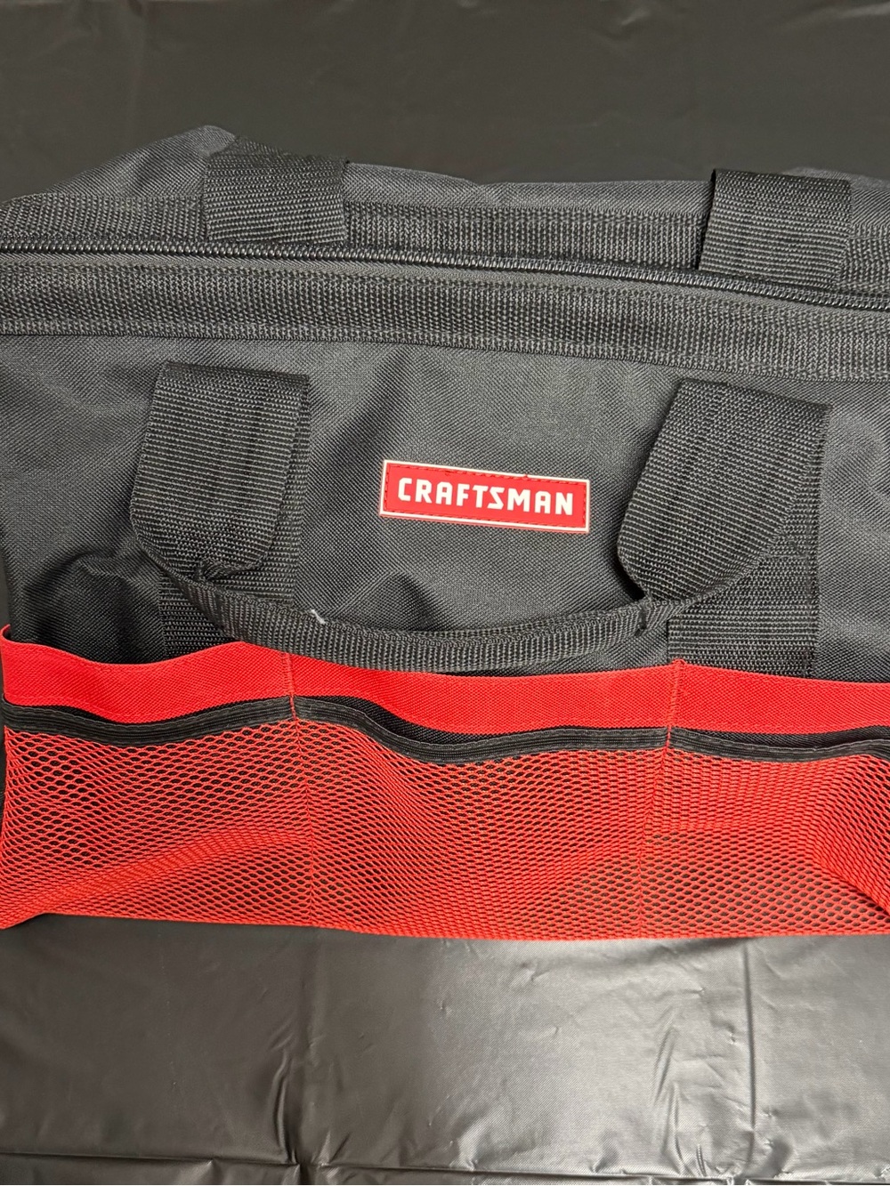 Craftsman Black and Red Duffel Tool Bag